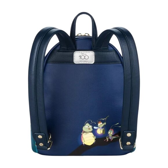 Disney100 Loungefly Princess and the Frog Louis Ray Glow in Dark Mini Backpack main image 9